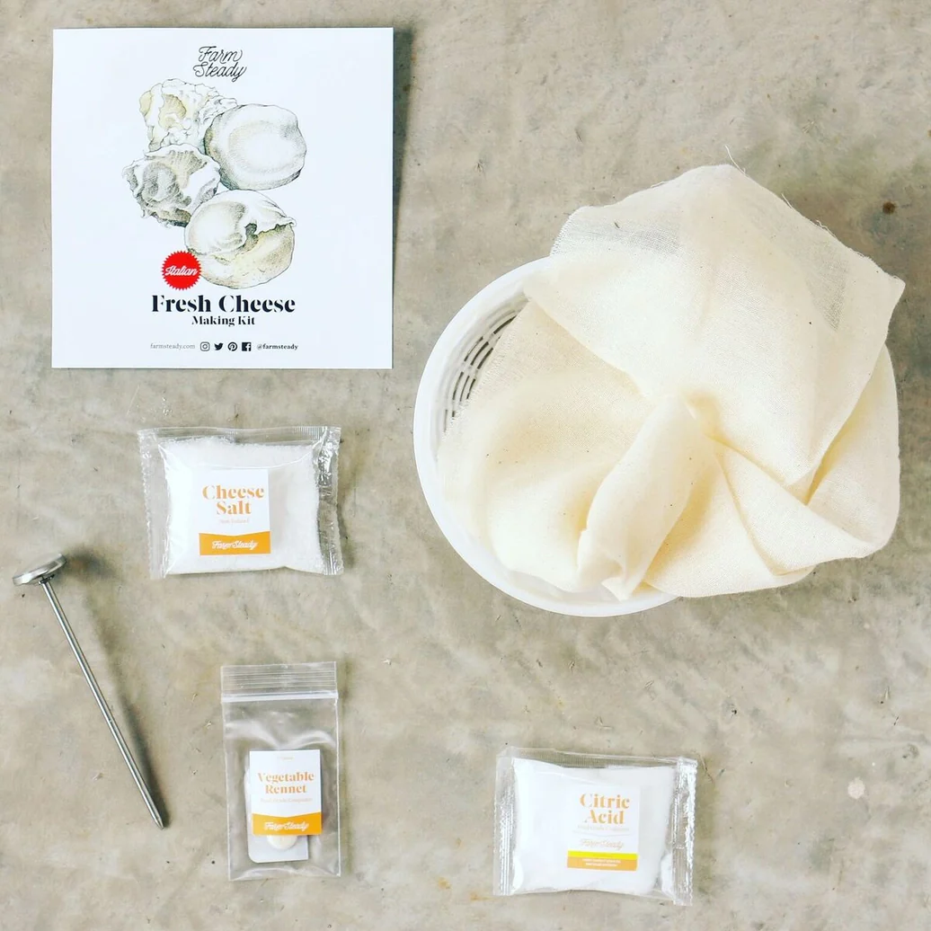 Fresh Italian Cheese Making Kit - Image 2