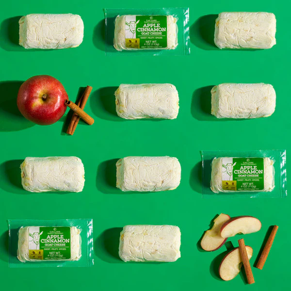 LaClare Apple Cinnamon Goat Cheese - Image 3